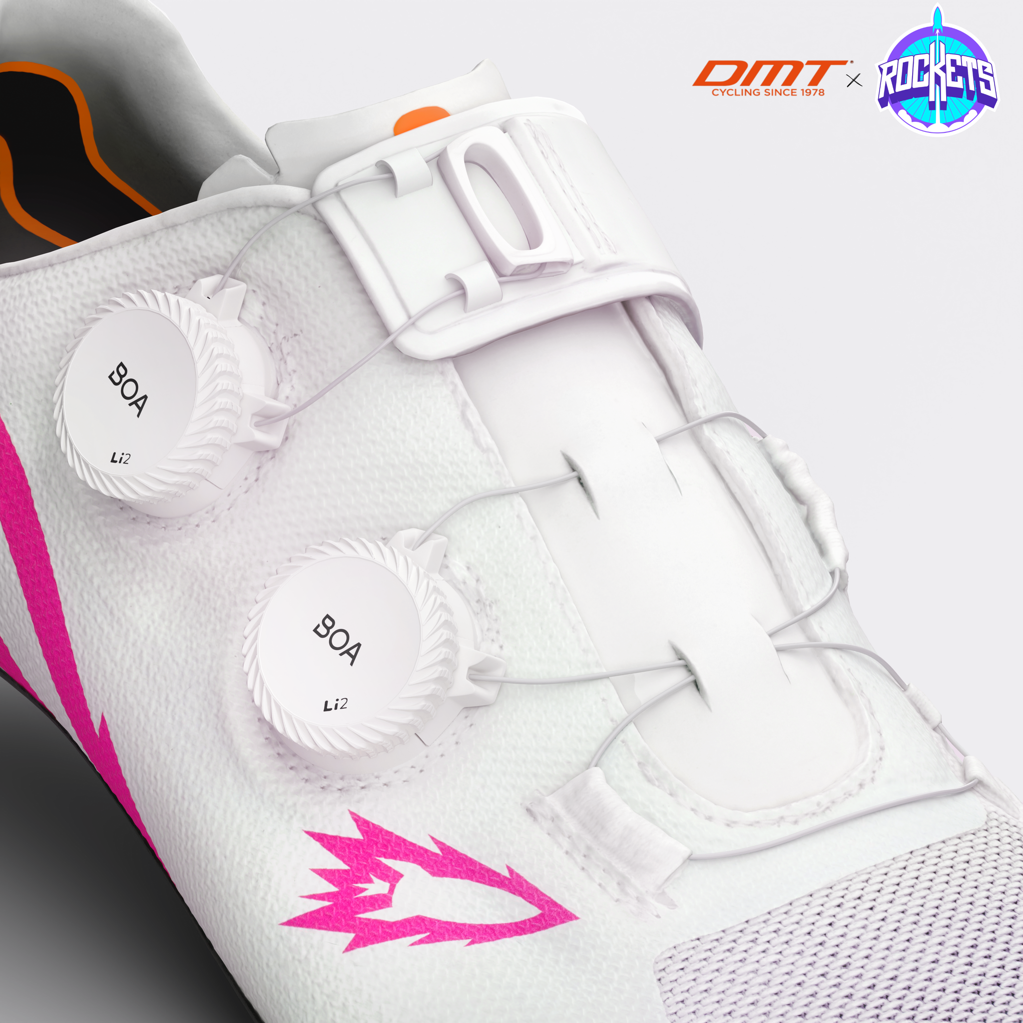 KR0 Evo Superlight Scarpe - Bianche / Rosa Rockets