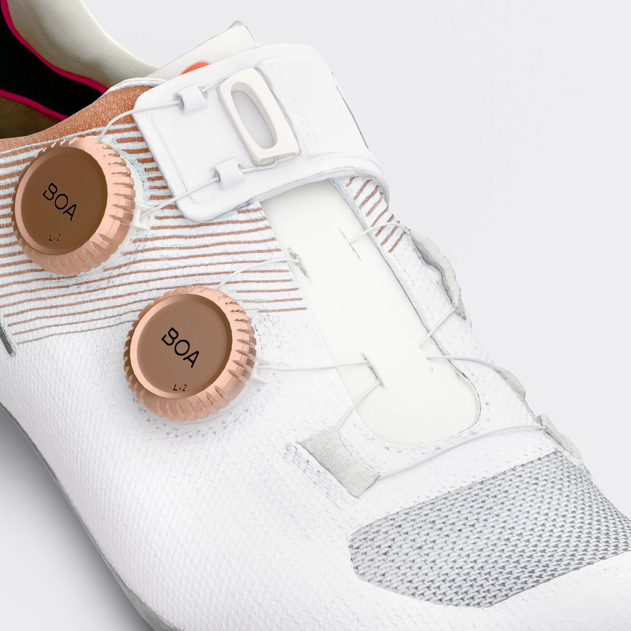KR0 Evo Superlight Shoes - White / Bronze