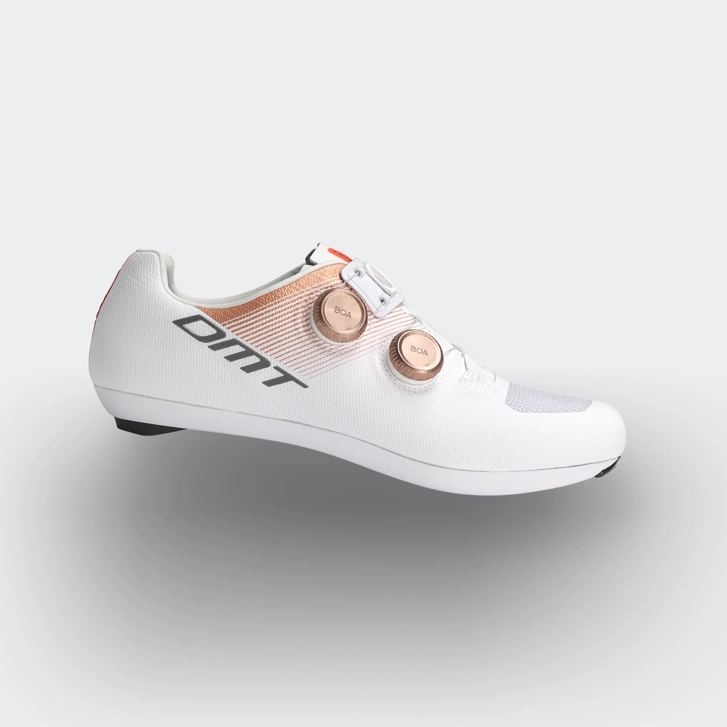 DMT KR0 EVO Shoes White/Bronze - Ultimate Road Performance - DMT