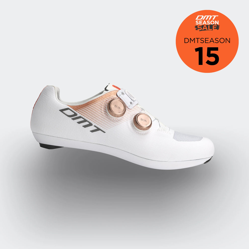 DMT KR0 EVO SHOES WHITE/BRONZE