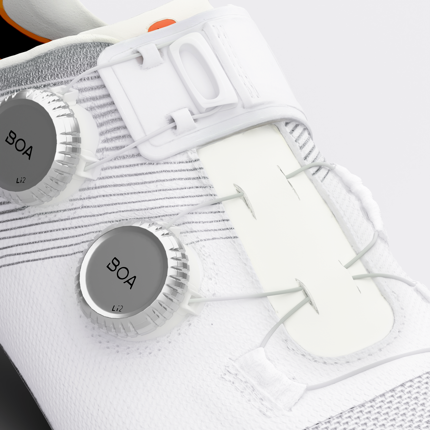 DMT KR0 EVO SUPERLIGHT SHOES WHITE/SILVER