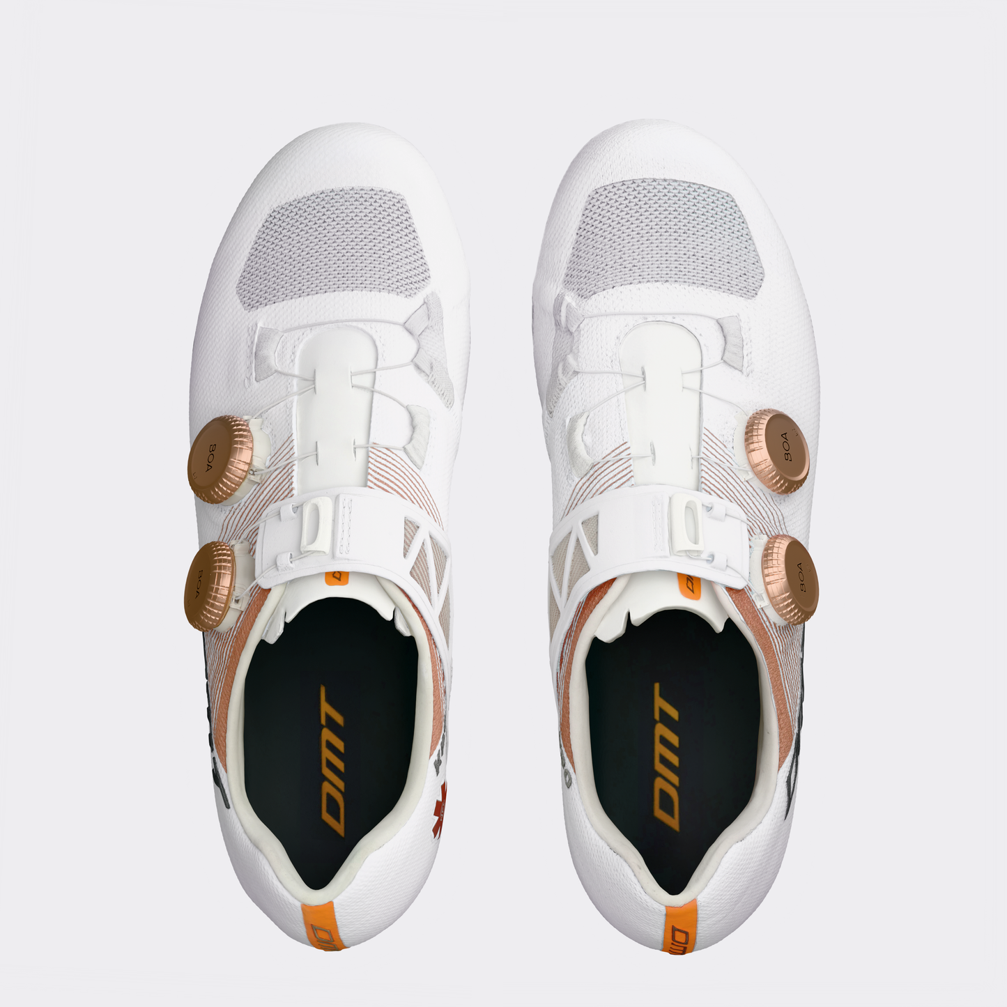 DMT KR0 EVO SUPERLIGHT SCHUHE WHITE/BRONZE