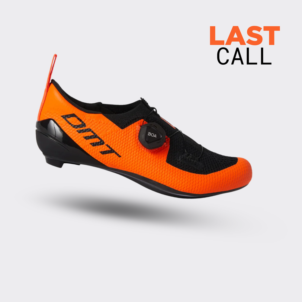 DMT KT1 Shoes Orange/Black – Triathlon Performance & Comfort - DMT