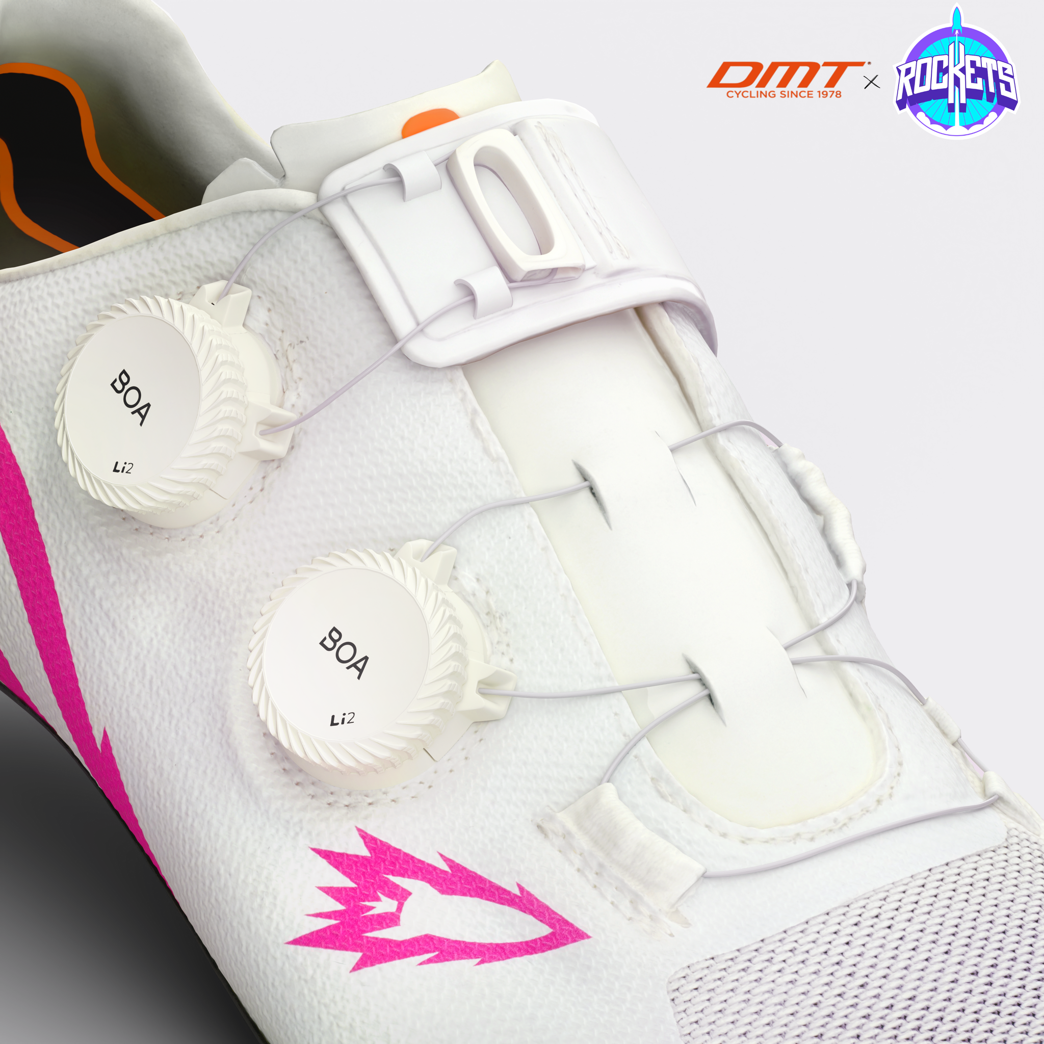 KR0 Evo Superlight Scarpe - Bianche / Rosa Rockets