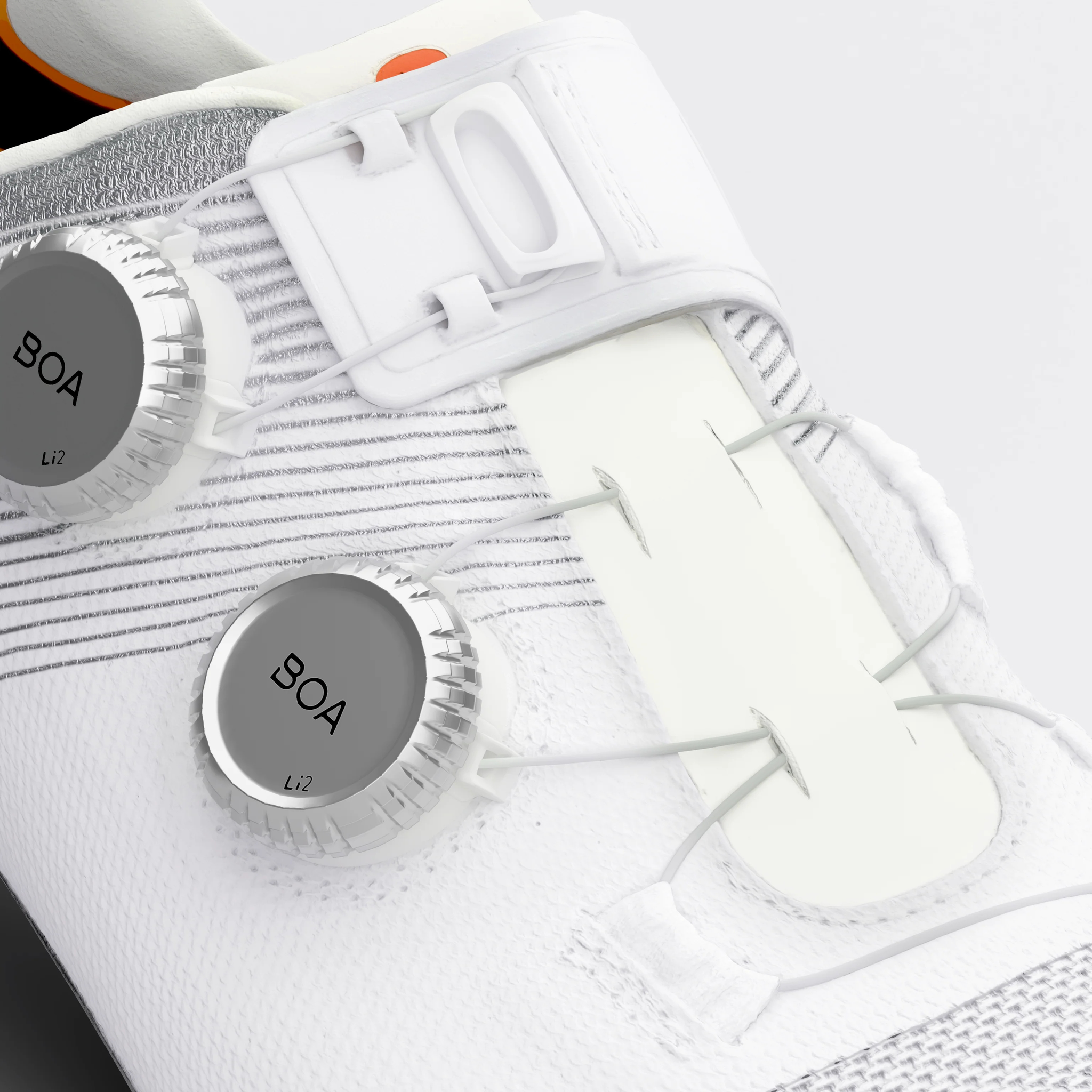 KR0  Evo Superlight Shoes - White / Silver