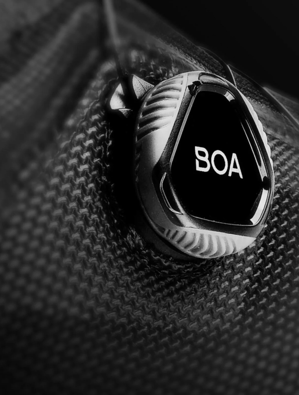Detail systému BOA L6 na MTB tretrách DMT TK10